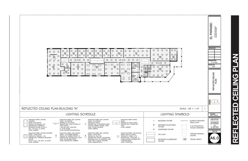 Reflected Ceiling Plan